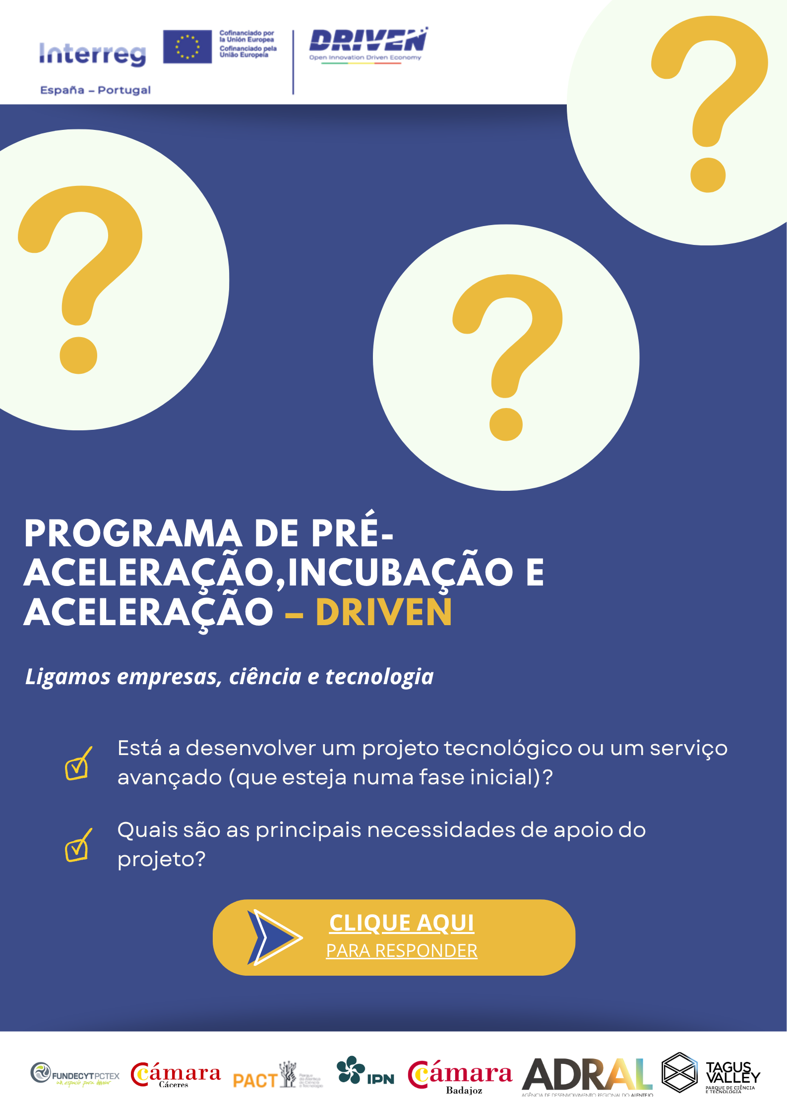 DRIVEN Cartaz Programa Aceleração (1)